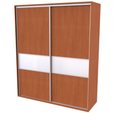NÁBYTEK MIKULÍK s.r.o. FLEXI 2 - šatní skříň dveře dělené sklem lacobel, 180/200/220 x 220/240cm Šířka: 200cm, Výška: 240cm, Dekor: olše NÁBYTEK MIKULÍK s.r.o. FLEXI 2 - šatní skříň dveře dělené sklem lacobel, 180/200/220 x 220/240cm Šířka: 200cm, Výška: 240cm, Dekor: olše