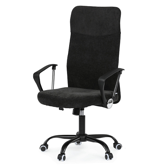 Kancelářská židle, houpací mechanismus, černá látka, KA-W3109 BK Kancelářská židle, houpací mechanismus, černá látka, KA-W3109 BK