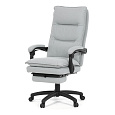Kancelářské křeslo, houpací mechanismus, šedá látka, KA-Y350 SIL