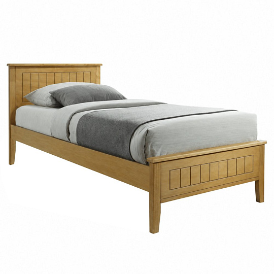 Postel, dub, 90x200, MIDEA Postel, dub, 90x200, MIDEA