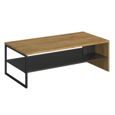 Konferenční stolek 120, dub craf zlatý/antracit, SANTANA Konferenční stolek 120, dub craf zlatý/antracit, SANTANA