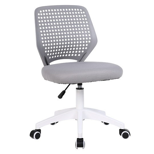 Otočná židle, šedá/bílá, SATOZ