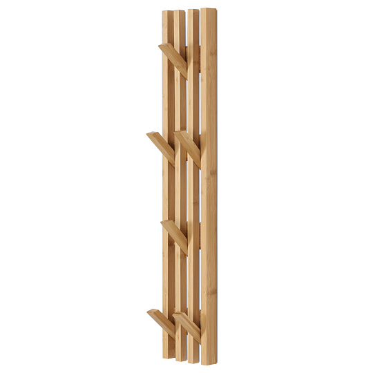 Věšák, bambus, přírodní, DR-B025 NAT Věšák, bambus, přírodní, DR-B025 NAT