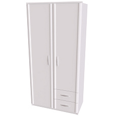 NÁBYTEK MIKULÍK s.r.o. SIGMA L - skříň, 100x207cm Dekor: bílá struktura