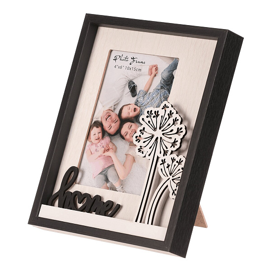 Fotorámeček - pro rozměr 10 x 15 cm, MDF, domov Fotorámeček - pro rozměr 10 x 15 cm, MDF, domov