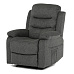 Polohovací křeslo, šedá, látka, TV-4086 GREY2