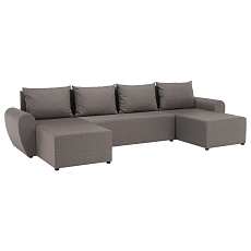 Univerzální sedací souprava, šedobéžová Taupe, DAKAR NEW U Univerzální sedací souprava, šedobéžová Taupe, DAKAR NEW U