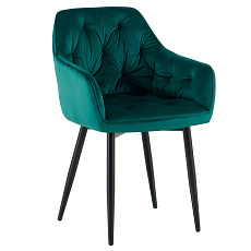 Designové křeslo, zelená Velvet  látka, FEDRIS 2 NEW