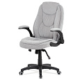 Kancelářské křeslo, houpací mechanismus, šedá látka, KA-G303 SIL2