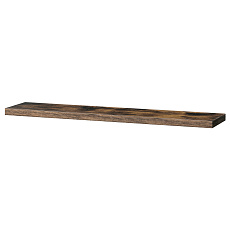 Polička, mdf, hnědá, P-002 OLW Polička, mdf, hnědá, P-002 OLW