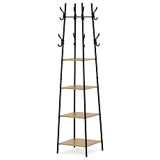 Věšák, mdf, přírodní, GD-170 OAK