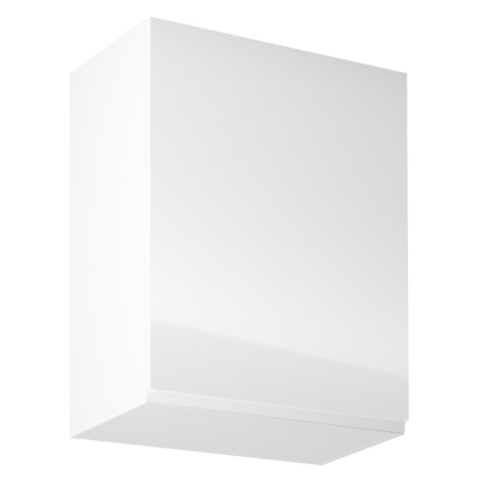 Horní skříňka, bílá / bílý extra vysoký lesk, pravá, AURORA G601F Horní skříňka, bílá / bílý extra vysoký lesk, pravá, AURORA G601F