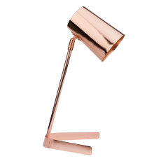 Stolní lampa, kov / rose gold, FABEL Stolní lampa, kov / rose gold, FABEL