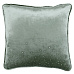 Polštář s výplní - sv. zelený s lemováním, 100% polyester, 50 x 50 cm