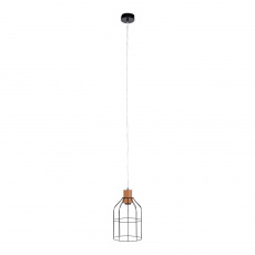 Visící lampa, černá / kov, ASTOK Visící lampa, černá / kov, ASTOK