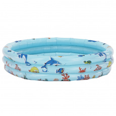 Dětský nafukovací bazén, modrá, LOME