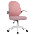 Kancelářské křeslo, růžová/bílá, PASTURA