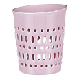 Aromalampa - porcelánová, otvory po obvodu, barva růžová