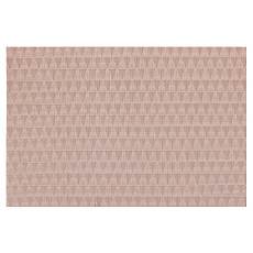Prostírání plastové - béžové, motiv trojúhelníků, 45 x 30 cm
