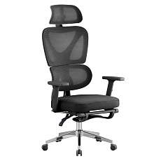 Kancelářské křeslo, černá/chrom, DEMOS Kancelářské křeslo, černá/chrom, DEMOS