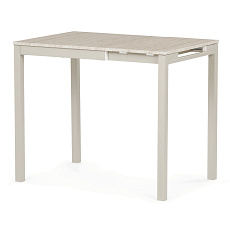 Jídelní stůl rozkládací 60-90x60 cm, melamin, travertin, GDT-206 TRV