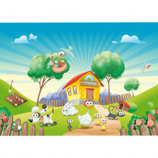 Koberec, vícebarevný, 200x130, JENNY Koberec, vícebarevný, 200x130, JENNY