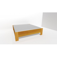 Zvýšené lůžko NEDO I : 160 x 200 cm ( čela tl.25mm , bočnice 18mm ) Zvýšené lůžko NEDO I : 160 x 200 cm ( čela tl.25mm , bočnice 18mm )