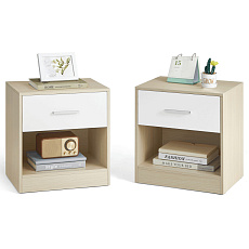 Odkládací stolek 39x28x41cm, mdf, bělený dub, ANT-E1081 BUK Odkládací stolek 39x28x41cm, mdf, bělený dub, ANT-E1081 BUK