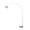 Oblouková lampa, ocel / černý mramor, Cindy Typ 16