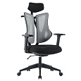 Kancelářská židle, synchronní mechanismus, šedá síťovina, KA-H3245 GREY