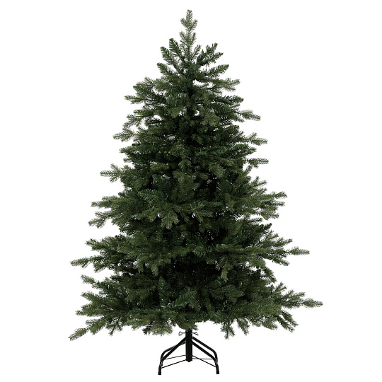 Strom vánoční - umělý smrk, LED osvětl., výška 150 cm, zelený