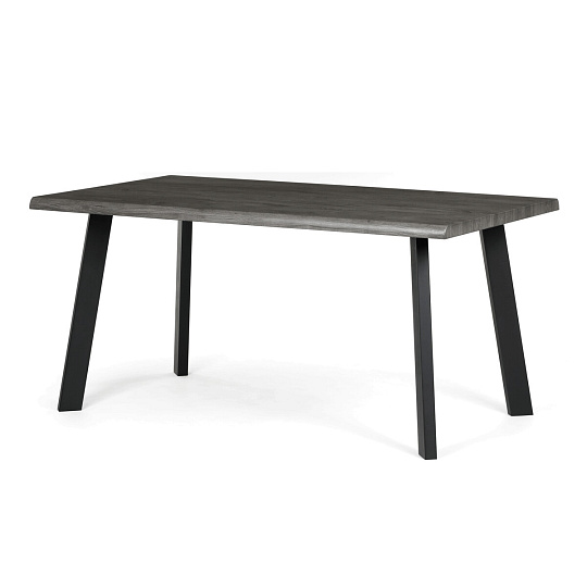 Jídelní stůl 160x90cm, mdf, šedý dub, HT-F4516 GREY Jídelní stůl 160x90cm, mdf, šedý dub, HT-F4516 GREY