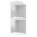 Horní rohová skříňka, bílá, ROYAL G25PZ