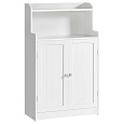 Koupelnová skříňka 60x30x100cm, mdf, bílá, AUK-E1177 WT
