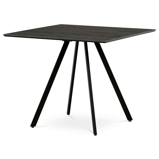 Jídelní stůl 90x90cm, melamin, šedý dub, HT-R5190 GREY