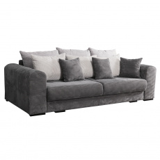 Extra prostorná pohovka, šedá / světle / béžová, GILEN BIG SOFA Extra prostorná pohovka, šedá / světle / béžová, GILEN BIG SOFA