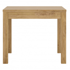 Jídelní stůl, rozkládací, dub shetland, 90-180x90 cm, SHELDON TYP 76