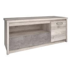 TV stolek 1D1S, kaštan nairobi/onyx, JESI NEW TV stolek 1D1S, kaštan nairobi/onyx, JESI NEW