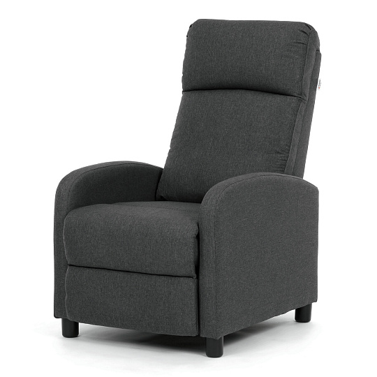 Polohovací křeslo, šedá, látka, TV-W3397 GREY2 Polohovací křeslo, šedá, látka, TV-W3397 GREY2