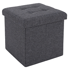 Taburet, tmavě šedá, FALON