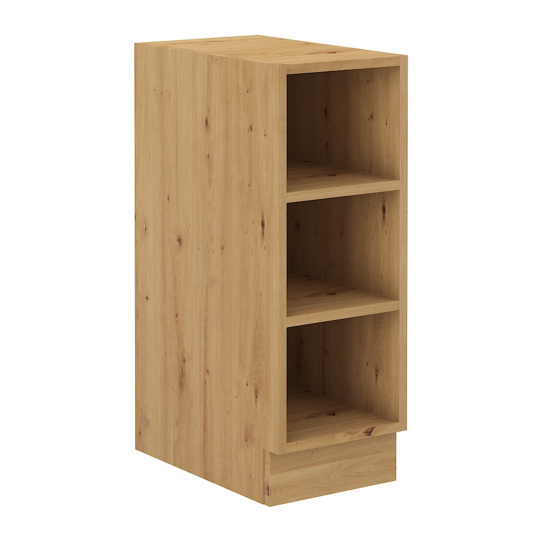 Spodní policová skříňka, dub artisan, LULA 30 D OTW BB