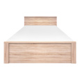 Postel, 90x200, dub sonoma, NORTY TYP 8