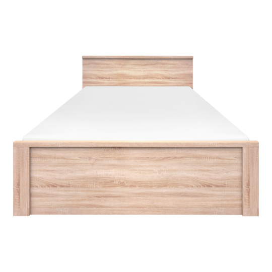 Postel, 90x200, dub sonoma, NORTY TYP 8