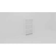 Nábytek Mikulík Vranovice Nábytek Mikulík Policová skříň PLUS malá (š/v/h) 60 x 110 x 24 cm  - bílá struktura