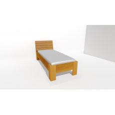 Dvoulůžko SENTA II : 80 x 200 cm ( čela tl.25mm , bočnice 25mm ) Dvoulůžko SENTA II : 80 x 200 cm ( čela tl.25mm , bočnice 25mm )