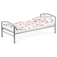 Jednolůžková postel 94x207cm, kov, stříbrná, BED-1900 SIL Jednolůžková postel 94x207cm, kov, stříbrná, BED-1900 SIL