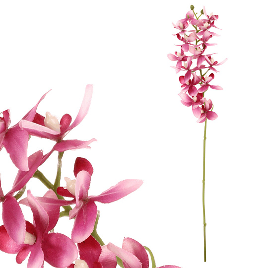 Orchidej drobnokvětá - umělá řezaná, fialová Orchidej drobnokvětá - umělá řezaná, fialová