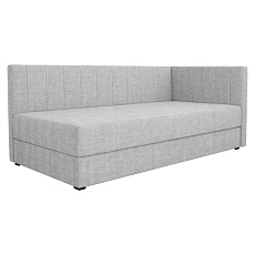 Válenda s úložným prostorem, 90x200, světle šedá, LUIZA Válenda s úložným prostorem, 90x200, světle šedá, LUIZA