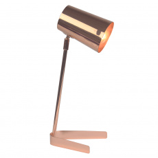 Stolní lampa, kov / rose gold, FABEL Stolní lampa, kov / rose gold, FABEL