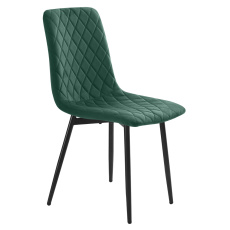Jídelní židle, smaragdová Velvet látka/kov, DAMIA TYP 2 Jídelní židle, smaragdová Velvet látka/kov, DAMIA TYP 2